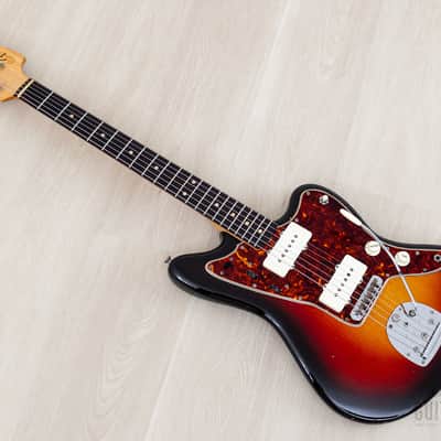 1958/1961 Fender Jazzmaster Employee Build Vintage Pre-CBS Offset Guitar Sunburst 100% Original w/ Case, Hangtag image 12