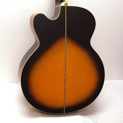 Epiphone EJ-200CE Jumbo Cutaway Acoustic-Electric Guitar - Vintage Sunburst image 8