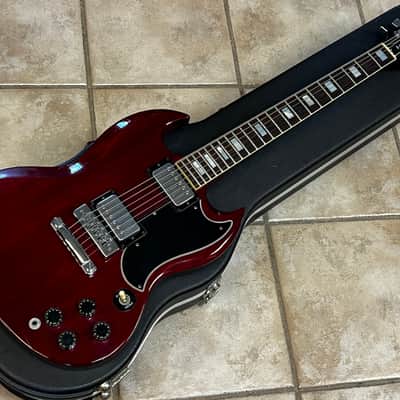 1976 Gibson SG Standard Cherry red with case image 2