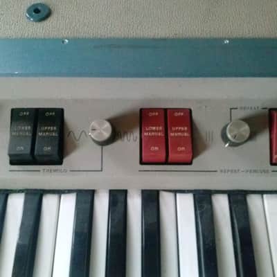 Farfisa Compact Duo with F/AR Power Source/Reverb Unit! image 4