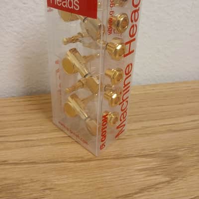 Gotoh 510 non locking 6-in-line Gold 2020s - Gold image 2