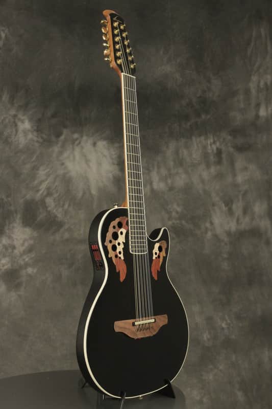 2002 Ovation EA58-5 Viper 12-string BLACK | Reverb