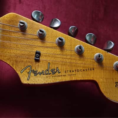 Fender Custom shop'61 Heavy Relic Sonic blue Over sunburst 2024 image 4