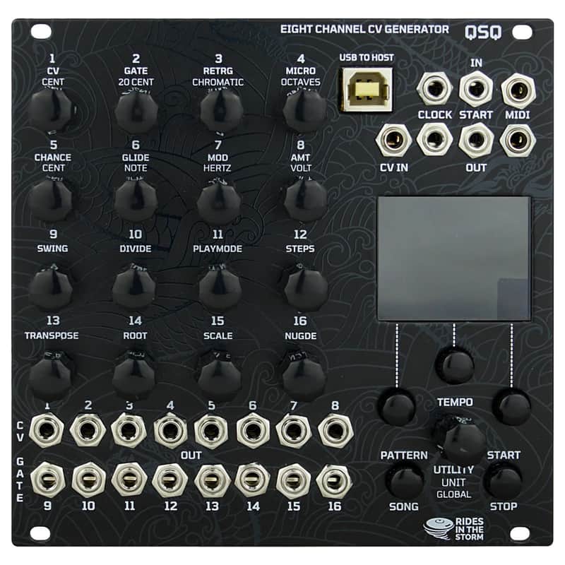 Rides In The Storm QSQ Eurorack Sequencer Module image 1
