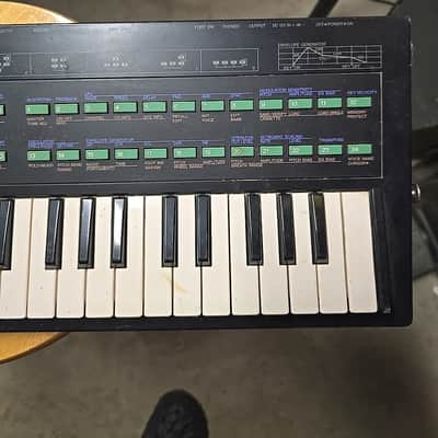 Yamaha DX100 Programmable Algorithm Synthesizer 1985 - Black As Is image 3