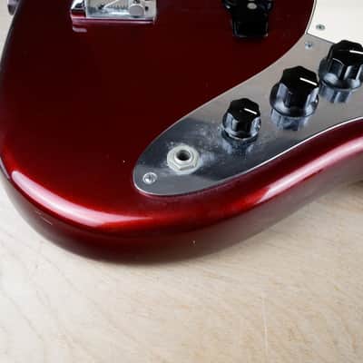 Fender American Standard Jazz Bass 2010 Candy Cola USA w/ Bag image 9