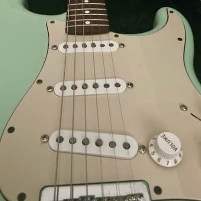 Fender Tom Delonge Strat (Modded with Texas Specials 2010’s - Surf Green image 1