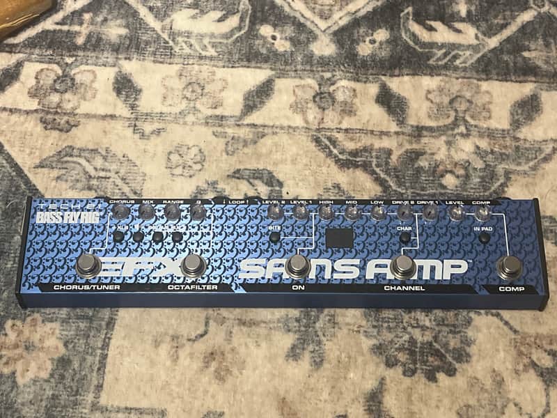 Tech 21 Bass Fly Rig V2 2021 - Blue image 1