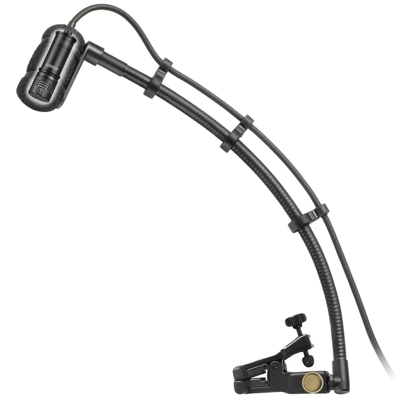 Audio Technica ATM350UL Cardioid Mic w/ Universal Clip & 9 in Gooseneck image 1