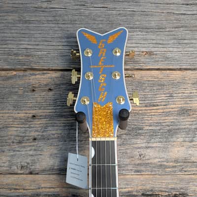Gretsch Falcon Hollow Body w/String-Thru Bigsby - Cerulean Smoke image 5