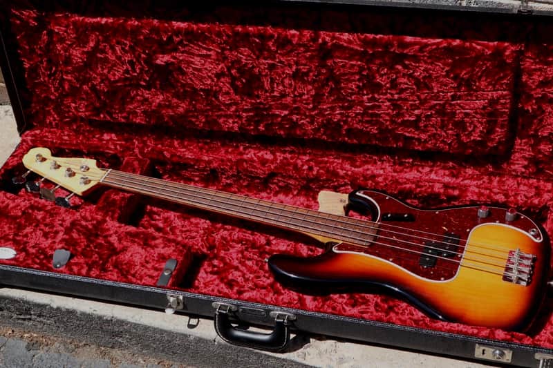 Fender American Original 2021 P Bass - Sun Burst image 1