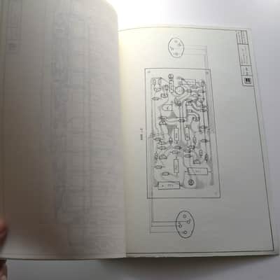 ELKA RM110 Service manual repair Schematic diagrams Schema R.M. 110 Power Amplifier image 4