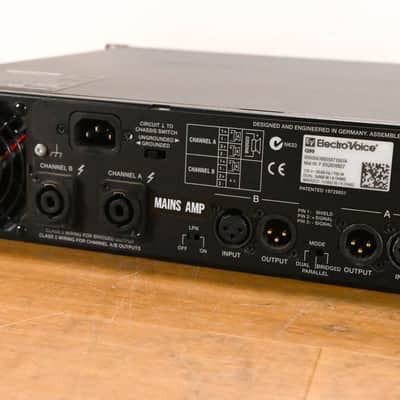 Electro-Voice (EV) Q99 2-Channel Class-H Power Amp 1250W/Ch at 2 Ohms CG01ZC9 image 8
