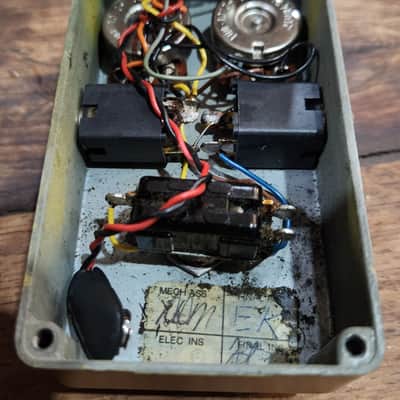 VINTAGE! M104 MXR Distortion + Brown Block Logo Germanium Soft Clipping 1970s USA image 13