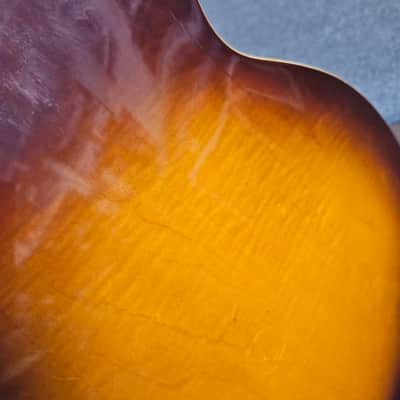 Harmony H-71 Semi Hollow Body Electric Guitar with Original Case image 14