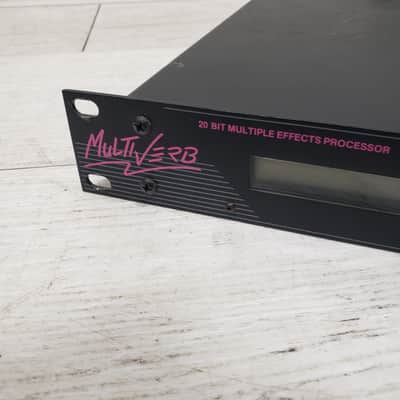 Art Multiverb 20 Bit Multi Effects Processor Rack Unit (AS IS) image 3