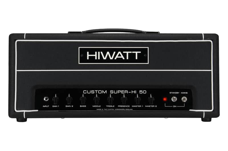 Hiwatt Custom Shop UK - Super Hi 50 Head -Authorized Dealer image 1