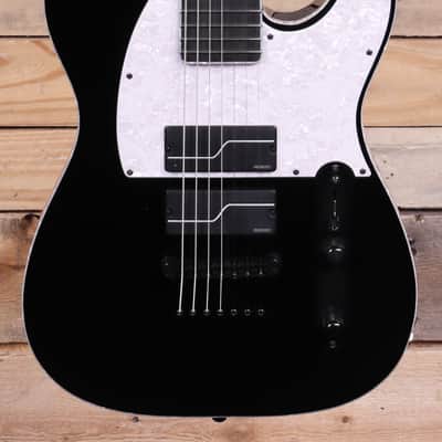 ESP Stephen Carpenter Signature STEF-T7B 7-String Electric Guitar Black w/ Case image 1