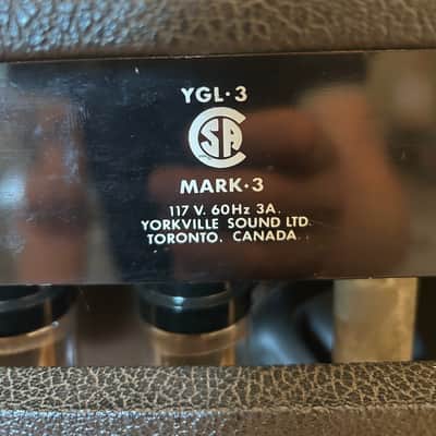 Traynor YGL 3 Mark III (2x12 Combo Amp) 1975 - Black Tolex. image 10