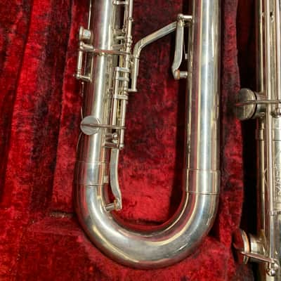 Good used Leblanc metal contra bass clarinet image 2