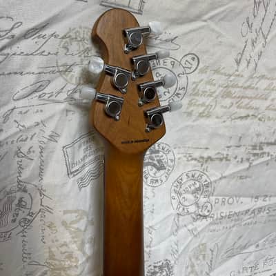 2023 Sterling by Ernie Ball Music Man Model AL40P Albert Lee Signature Sherwood Green image 3
