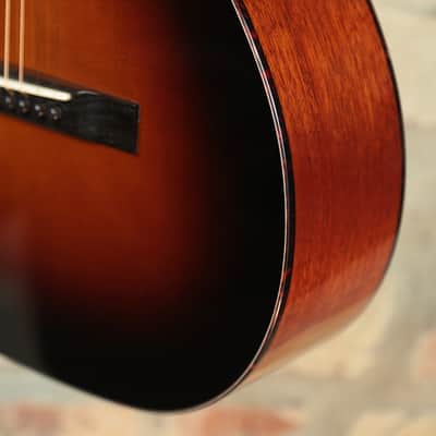 EASTMAN E1 P DLX Deluxe - All Solid Parlor - Sunburst with Fishman Presys VT image 13