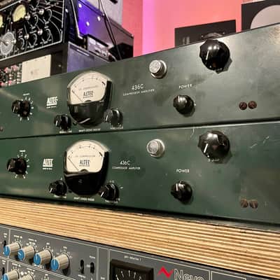 Full EMI converted Altec 436C Compressor Amplifiers with RS124 mods - Sequential Serial #’s! Very Clean Pair image 17