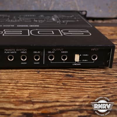 Roland SDE-1000 Digital Delay 1983 - 1989 - Black image 4