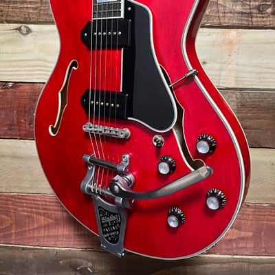 Eastman T64/v Thinline with Bigsby 2022 Antique Classic image 5