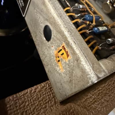 1963 Fender Princeton 6G2 Brownface Guitar Amp image 25