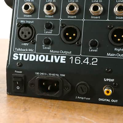 PreSonus StudioLive 16.4.2 16-Channel Digital Audio Mixer CG011LU image 14