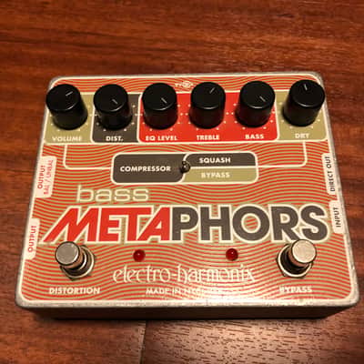 Electro-Harmonix Bass Metaphors Preamp / EQ / Comp 2008 - 2019 - Red image 1