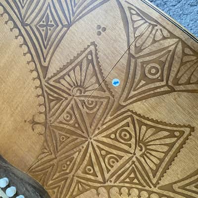 Luna 40 Inch Acoustic Guitar, Red Pine Top Body, Rosewood Fingerboard Neck image 15