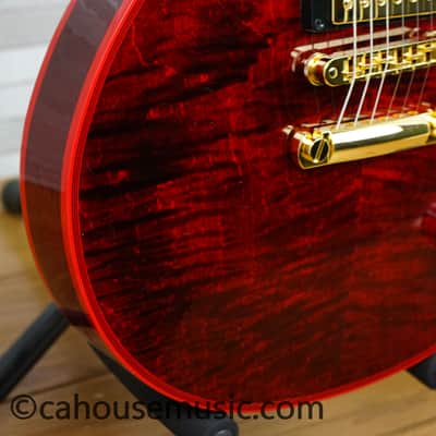 Gibson Custom Shop Les Paul Custom Figured - Red Widow image 7