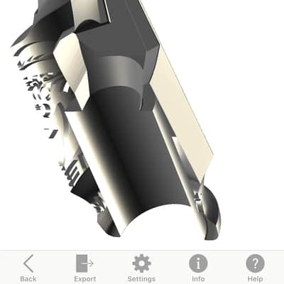 Hera Soprano saxophone mouthpiece - steel materials 2023 - Stainless steel image 7