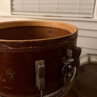 WFL / Ludwig 6.5x14 (8-Lug) Auditorium Snare Drum - Mahogany Lacquer image 8