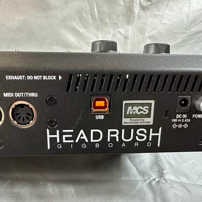 Headrush Gigboard Multi-Effect Unit/Amp Modeler 2018 - Black image 5