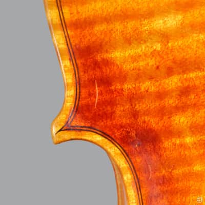 Fine Handmade Violin c.1900 – Joseph Guarnerius fecit Cremonae anno 1746 – Powerful Tone, Fully Restored image 19