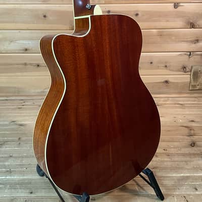 Yamaha FSC-TA TransAcoustic Guitar - Vintage Tint image 4