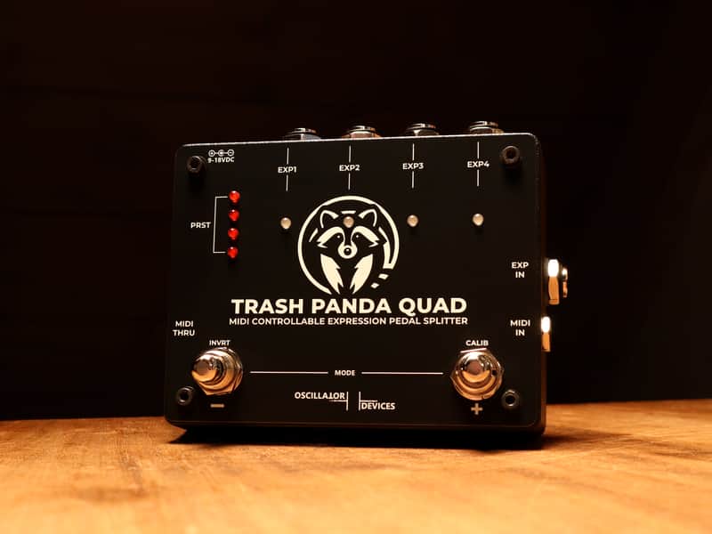 Oscillator Devices Trash Panda Quad - MIDI Controllable Expression