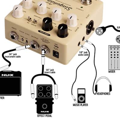 NUX NAP-5 Verdugo Series Acoustic Preamp image 11