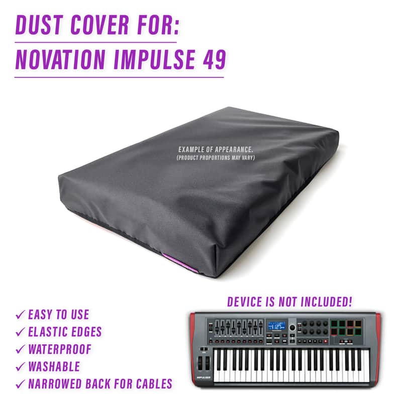 DUST COVER for Novation Impulse 49 image 1