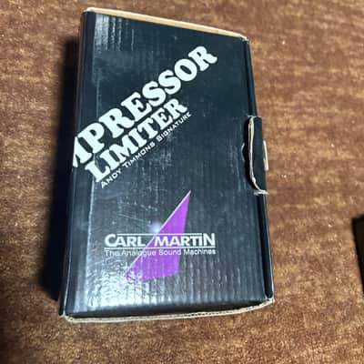 Carl Martin Compressor Limiter 2010s - Black image 2