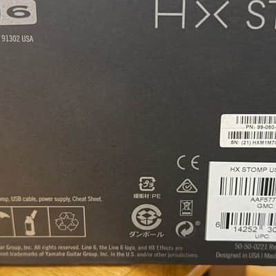 Line 6 HX Stomp 2018 - Present - Black w/ box, OE PS etc image 5