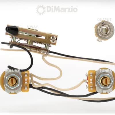 DiMarzio Prewired HH 5-way Super Switch Wiring Harness image 2