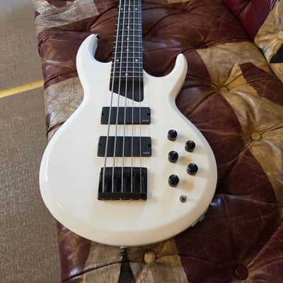 David Ellefson MEGADETH personal Masterbuilt Italian Custom Shop Boutique Luthier 5-String Jazz Bass Guitar Master Built EMG ex-Artist owned by Dave Ellefson ITALY image 12