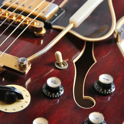 Gibson ES-355 TDSV 1977 cherry image 3