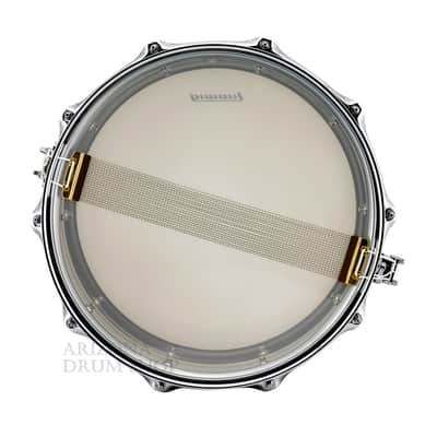 Ludwig LU5514SL Supralite 5.5x14 Steel Snare Drum image 4