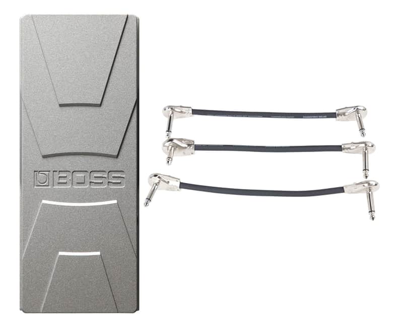 Boss FV-30H Foot Volume - high impedance + Gator Patch Cable 3 Pack image 1