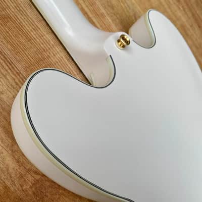 Epiphone Emily Wolfe "White Wolfe" Signature Sheraton Aged Bone White image 16